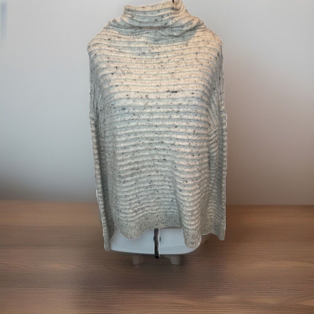 Women’s Madewell Donegal Belmont Knit‎ Mockneck Wool Blend Sweater Sz Medium